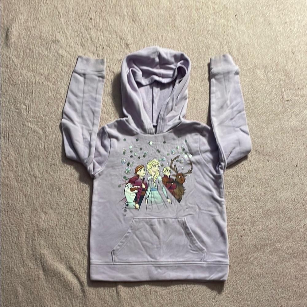 Disney Frozen Kids Hoodie - Light Purple